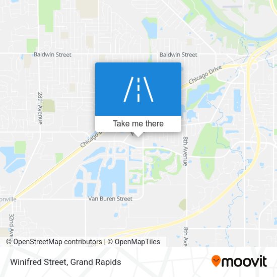 Mapa de Winifred Street