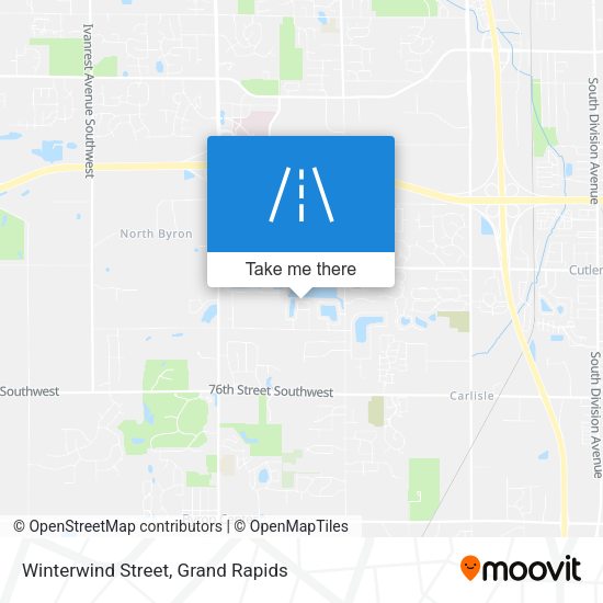 Winterwind Street map