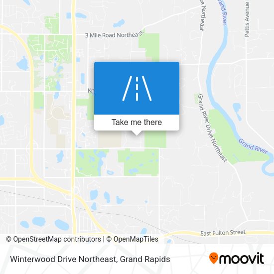 Mapa de Winterwood Drive Northeast