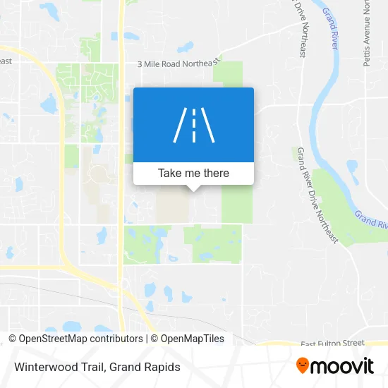 Winterwood Trail map