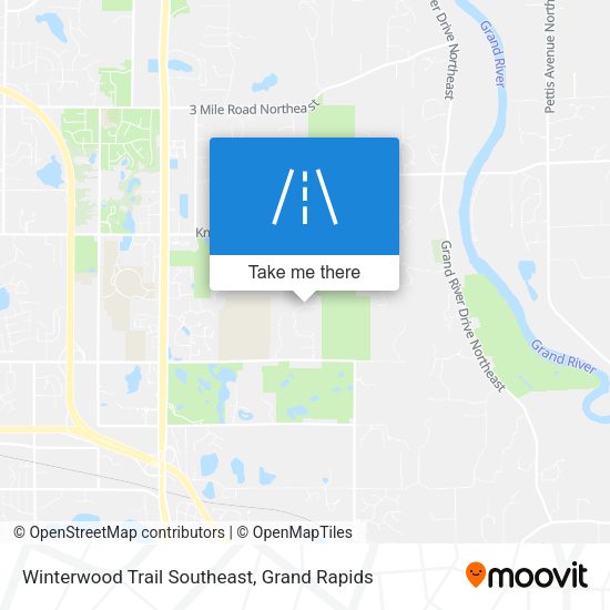 Mapa de Winterwood Trail Southeast