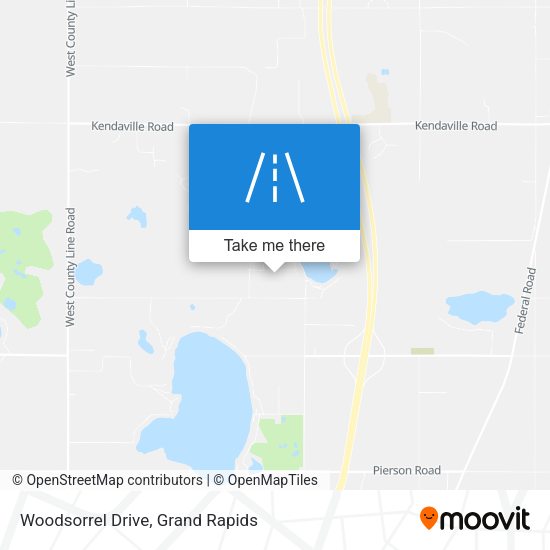 Woodsorrel Drive map