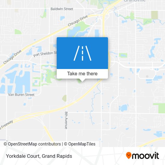 Yorkdale Court map