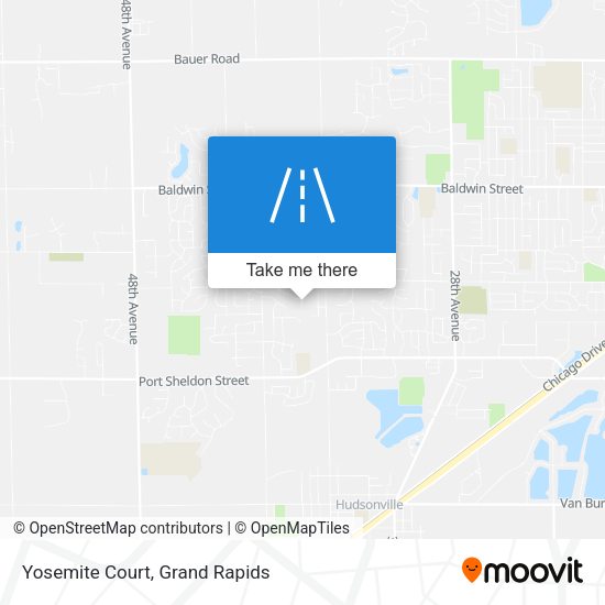 Yosemite Court map