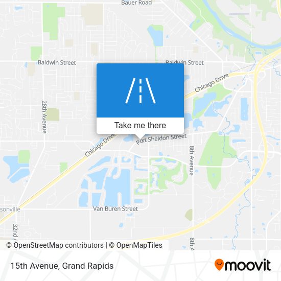 Mapa de 15th Avenue