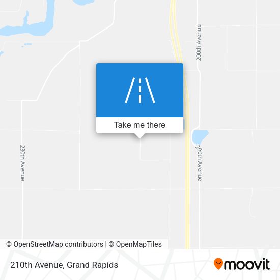 Mapa de 210th Avenue