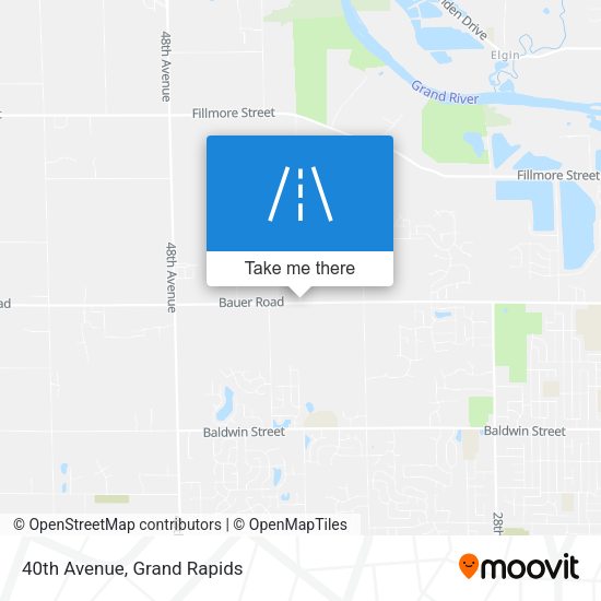 Mapa de 40th Avenue