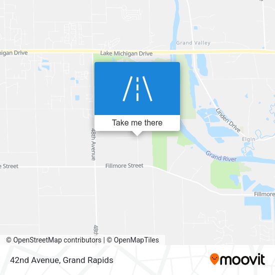 Mapa de 42nd Avenue