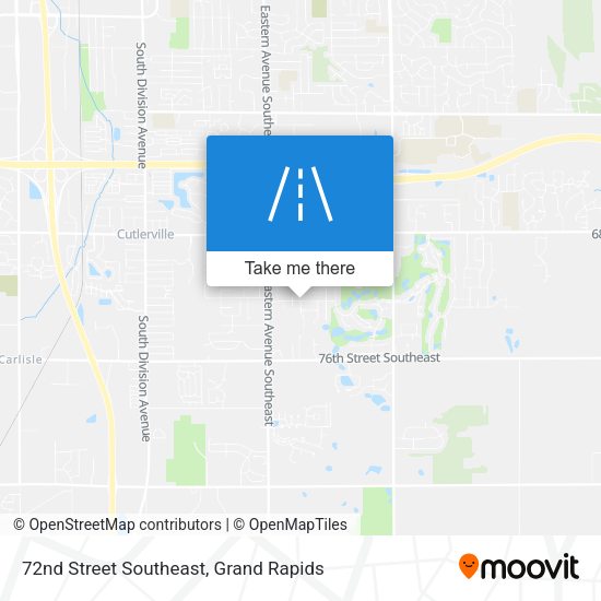 72nd Street Southeast map