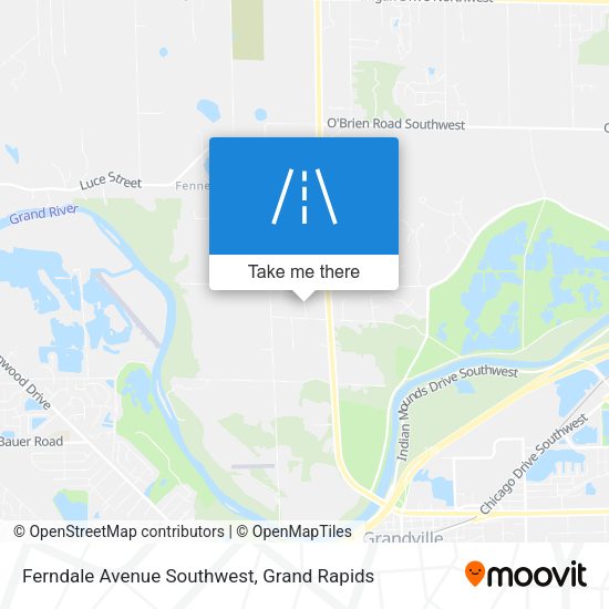 Mapa de Ferndale Avenue Southwest