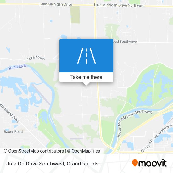 Mapa de Jule-On Drive Southwest