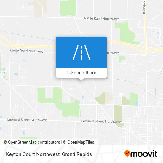 Keyton Court Northwest map