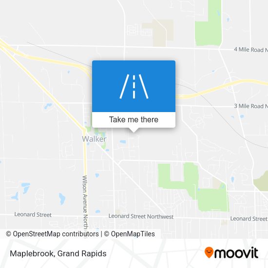 Mapa de Maplebrook