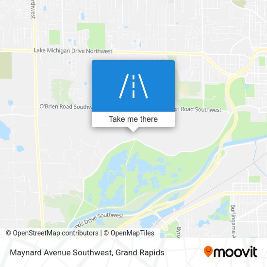 Mapa de Maynard Avenue Southwest