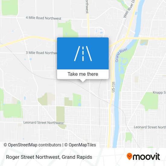 Roger Street Northwest map