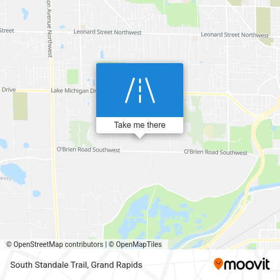 South Standale Trail map