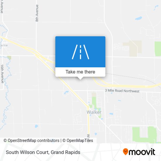 Mapa de South Wilson Court