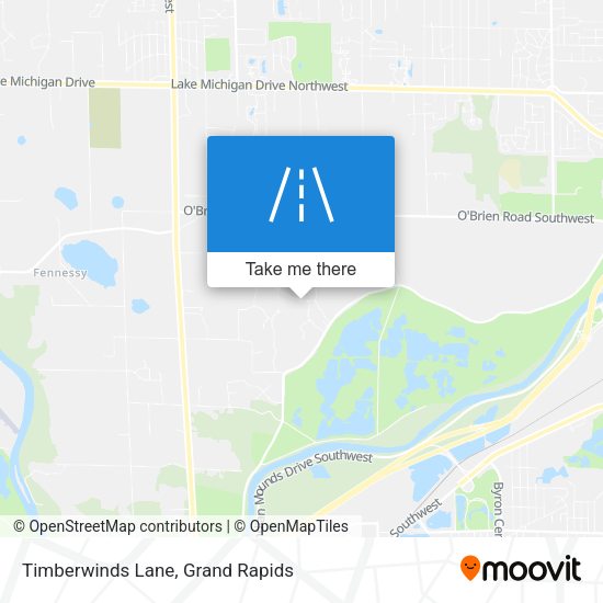Mapa de Timberwinds Lane