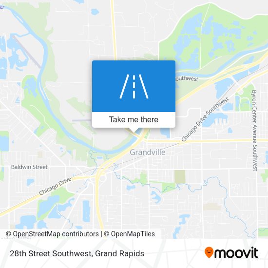 Mapa de 28th Street Southwest