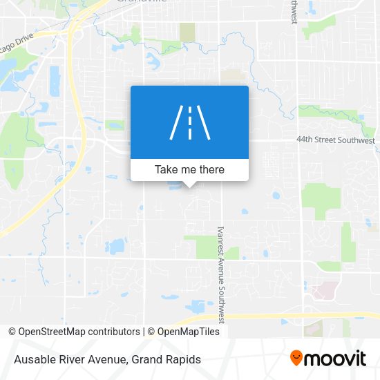 Mapa de Ausable River Avenue