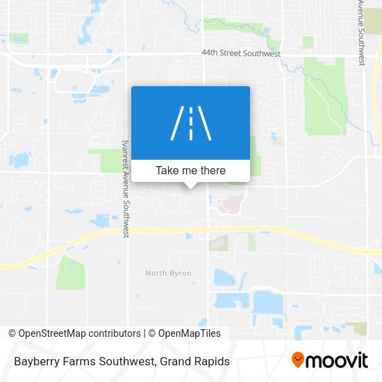 Mapa de Bayberry Farms Southwest