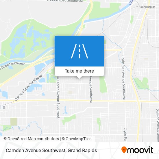 Mapa de Camden Avenue Southwest