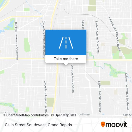 Mapa de Celia Street Southwest