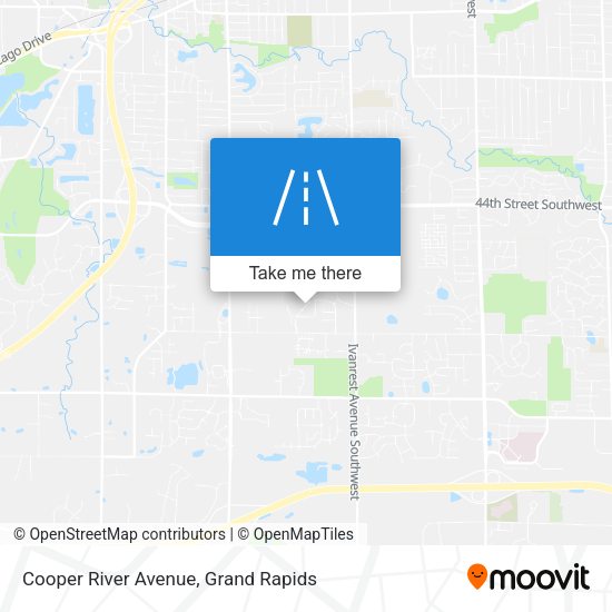 Cooper River Avenue map