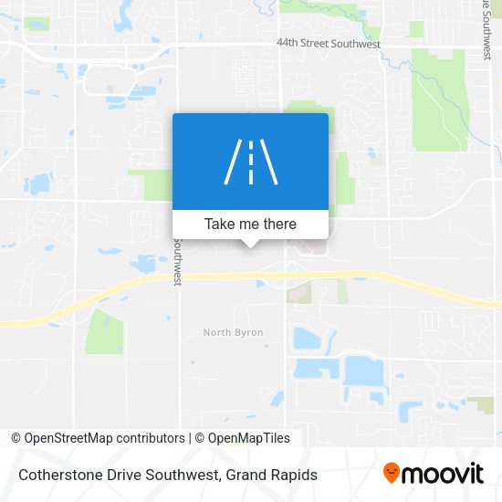 Mapa de Cotherstone Drive Southwest