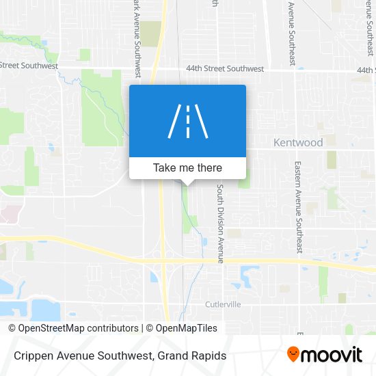 Mapa de Crippen Avenue Southwest