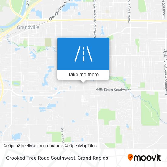 Mapa de Crooked Tree Road Southwest