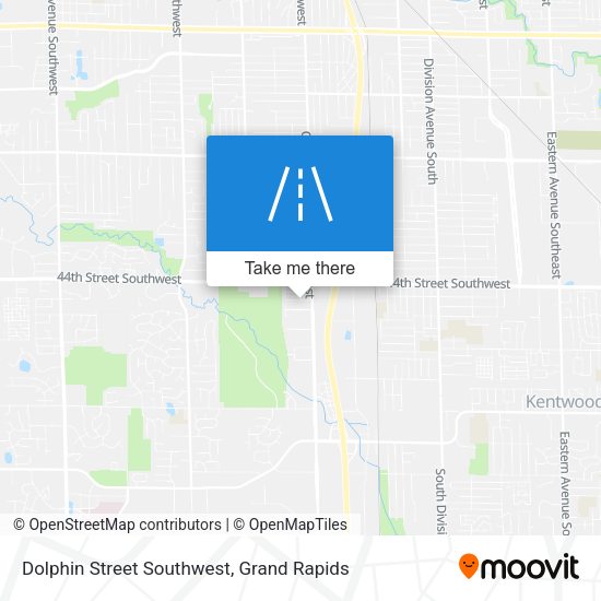 Dolphin Street Southwest map