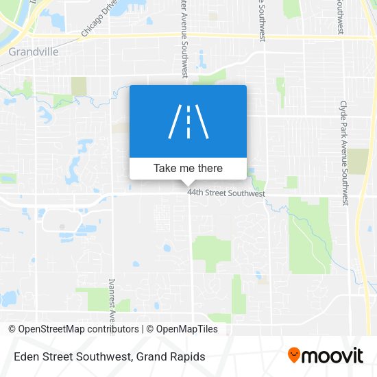 Eden Street Southwest map