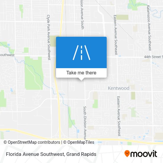 Mapa de Florida Avenue Southwest