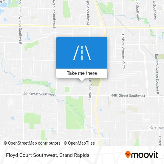 Mapa de Floyd Court Southwest