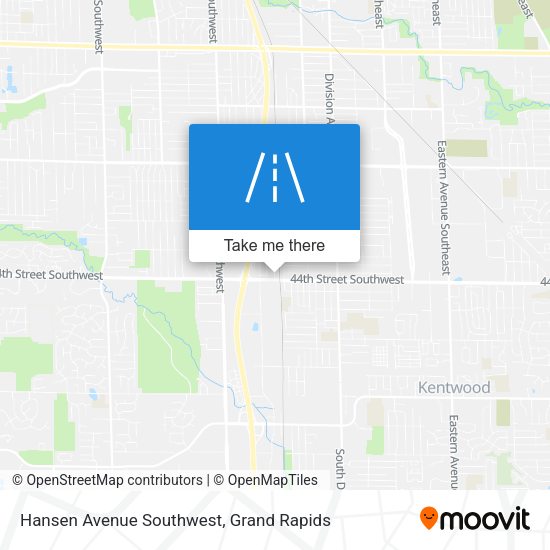 Mapa de Hansen Avenue Southwest
