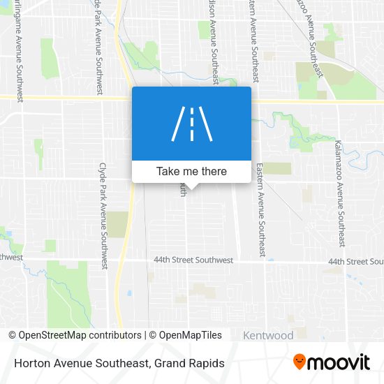 Horton Avenue Southeast map