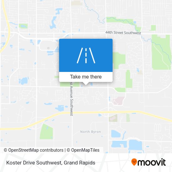 Mapa de Koster Drive Southwest