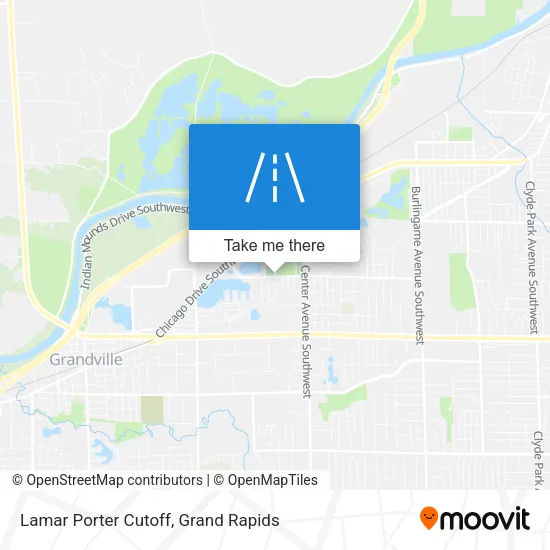 Lamar Porter Cutoff map