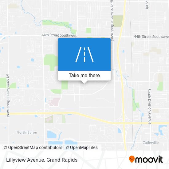 Lillyview Avenue map