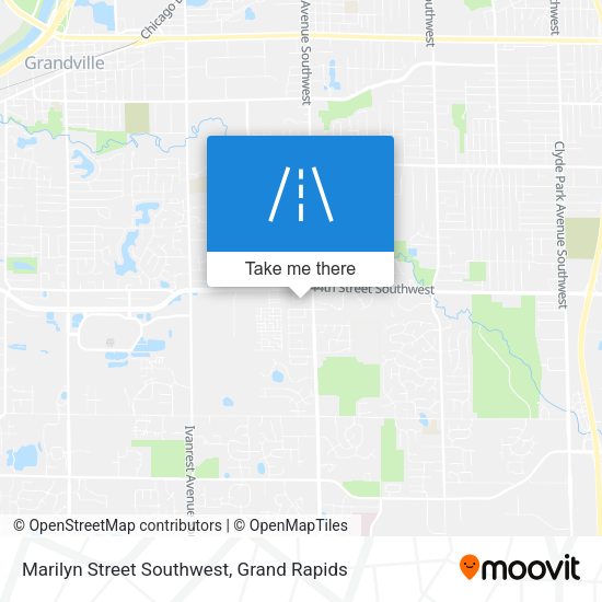 Marilyn Street Southwest map