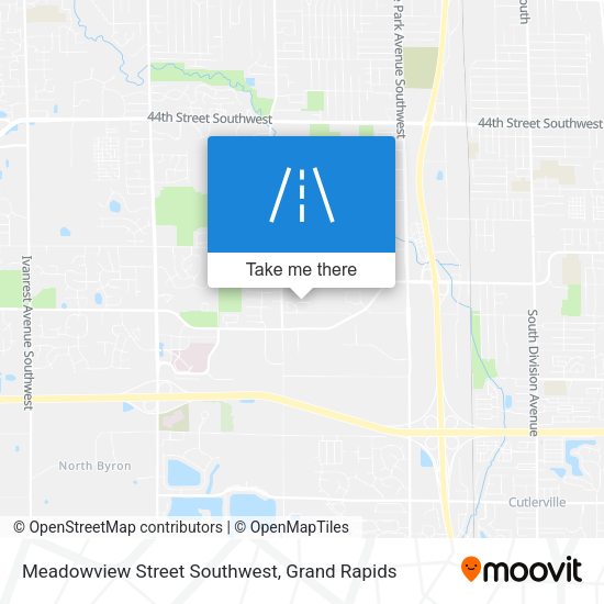 Meadowview Street Southwest map