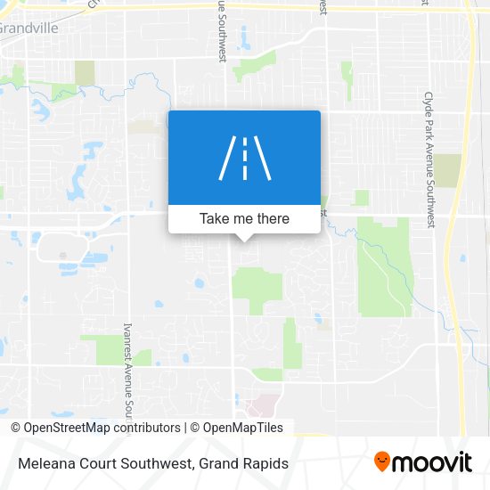 Meleana Court Southwest map