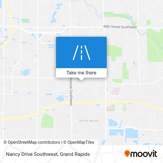 Mapa de Nancy Drive Southwest
