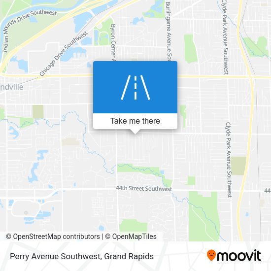 Mapa de Perry Avenue Southwest