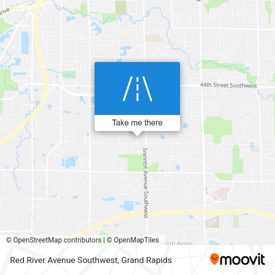 Mapa de Red River Avenue Southwest