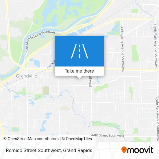 Mapa de Remico Street Southwest