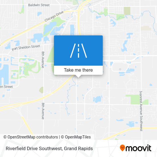 Mapa de Riverfield Drive Southwest