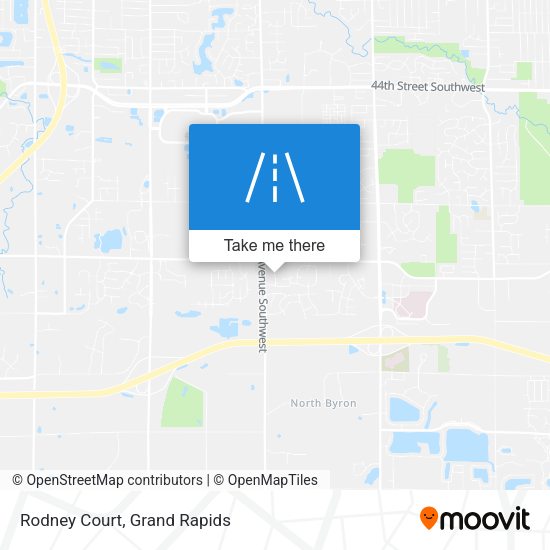 Rodney Court map