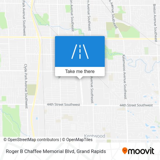 Roger B Chaffee Memorial Blvd map